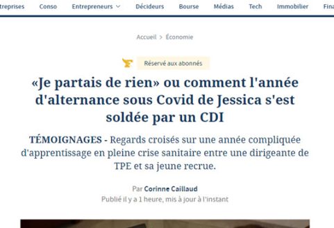 Le Figaro nous interview pour notre réussite de l’alternance !