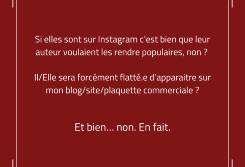 Ai-je le droit de réutiliser les photos d’Instagram ?