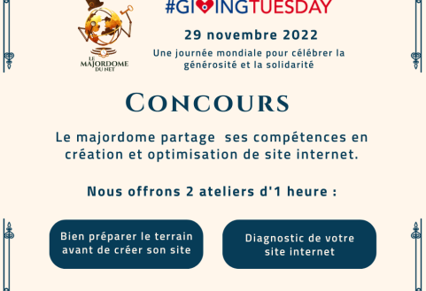 Giving Tuesday : on partage notre savoir-faire !