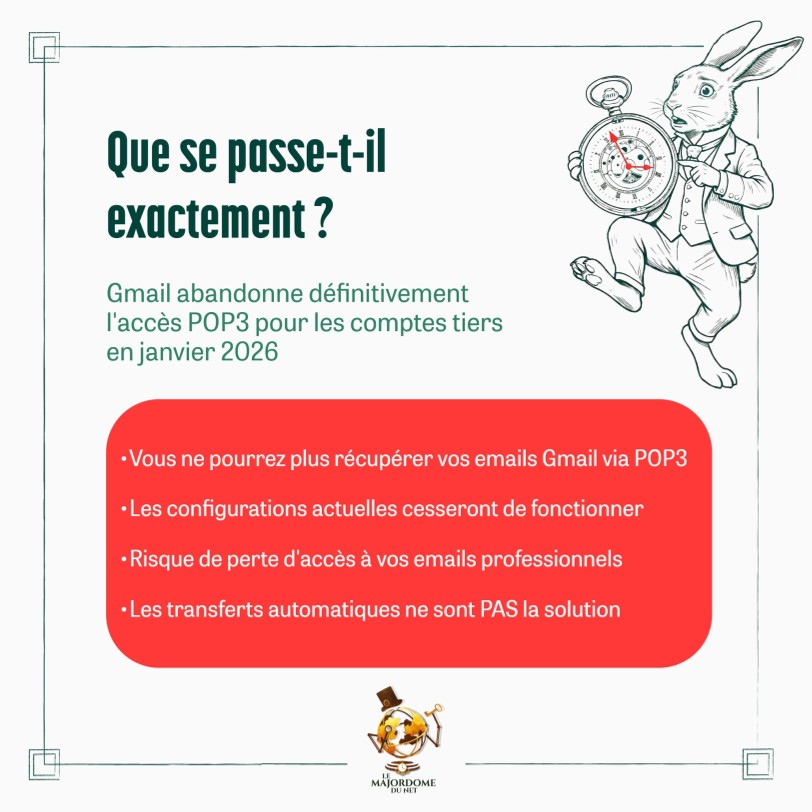 le majordome du net POP3 2 sur 6 page