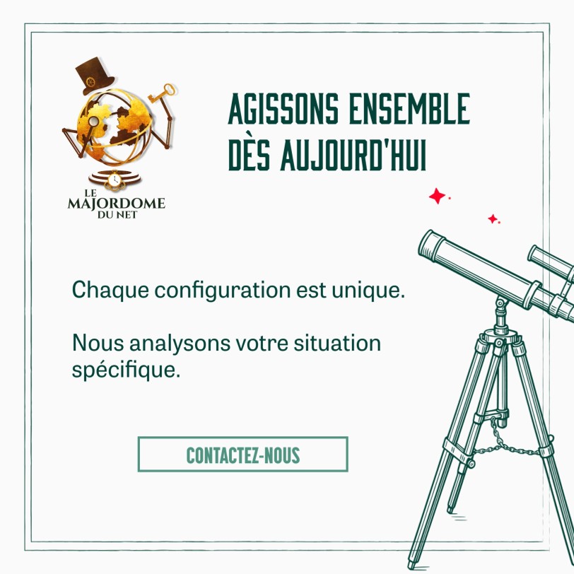 le majordome du net POP3 6 sur 6 page