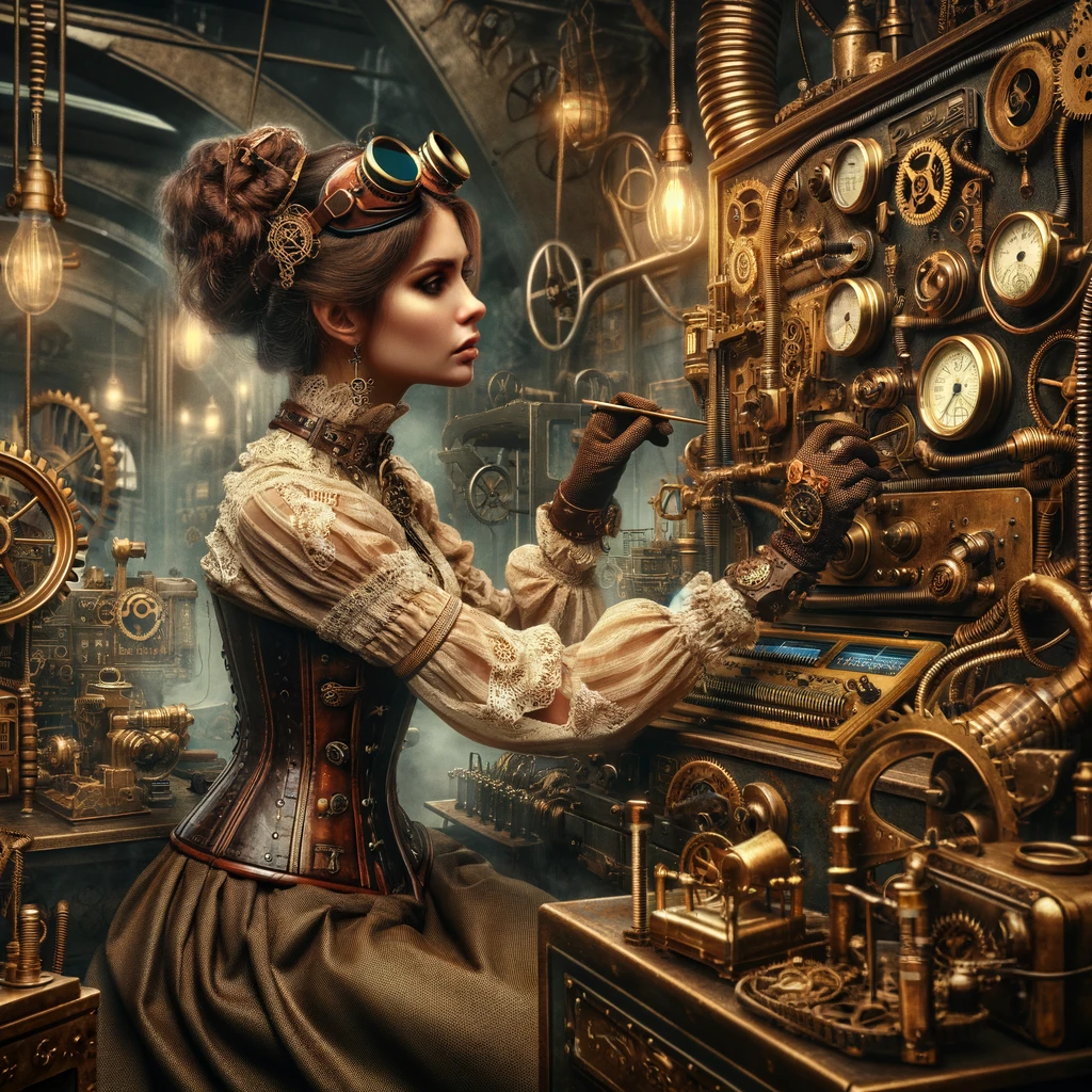 Oui, oui c'est à ça que nos journées ressemblent au majordome du net - Généré par IA (Dall-E)